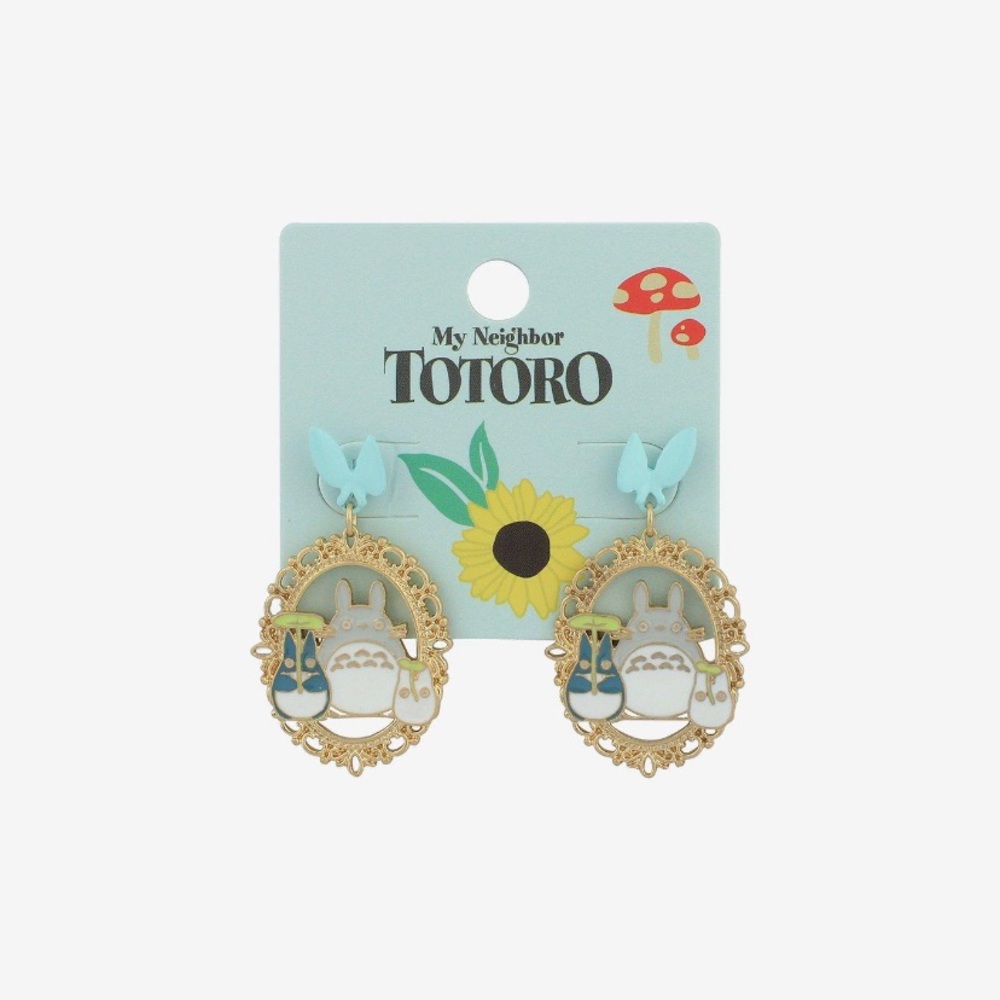 Studio Ghibli My Neighbor Totoro Trio Cameo Earrings Hot Topic‎